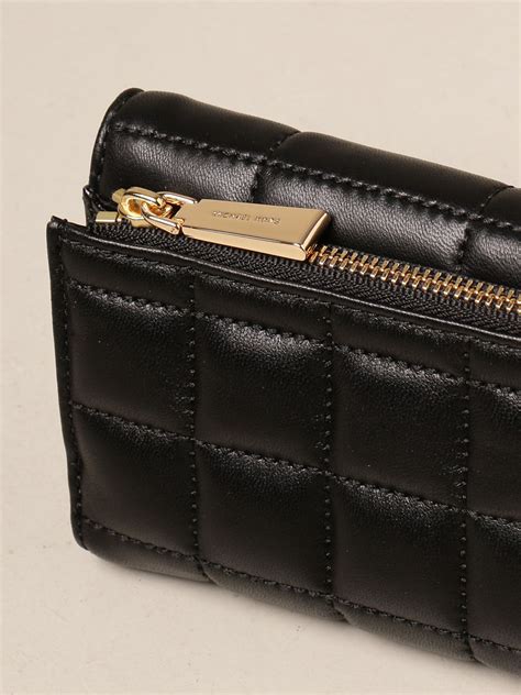 michael kors black patent leather wallet|Michael Kors black wallet sale.